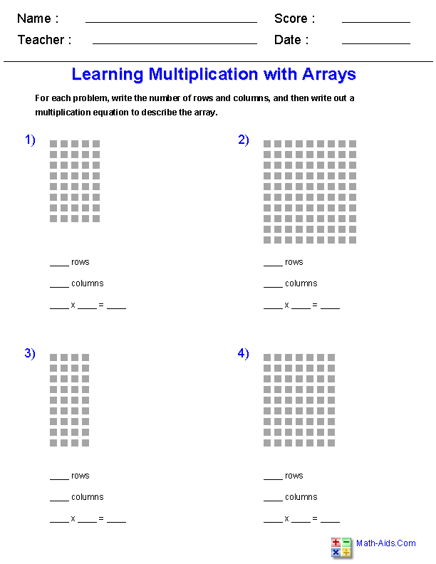 Multiplication Worksheets Dynamically Created Multiplication Worksheets