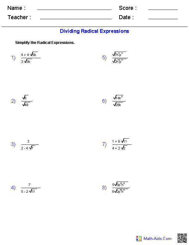 algebra-1-worksheets-radical-expressions-worksheets