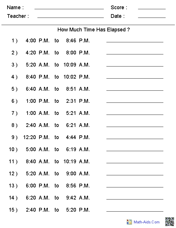 Learning Time for time  worksheet Time 4th Time to  Tell  Worksheets for grade Worksheets