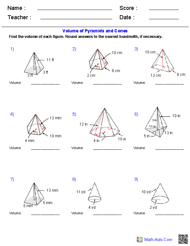 32-surface-area-and-volume-of-pyramids-and-cones-worksheet-answers-notutahituq-worksheet