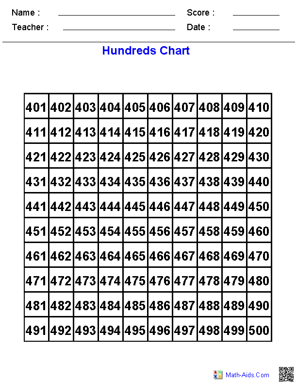 200 Chart Printable Printable Word Searches