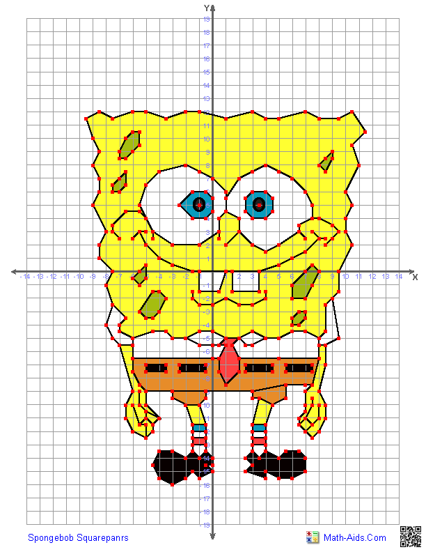 Graphing Worksheets Four Quadrant Graphing Characters Worksheets