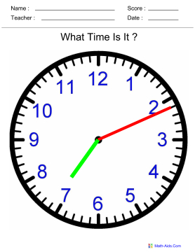 Time Worksheets