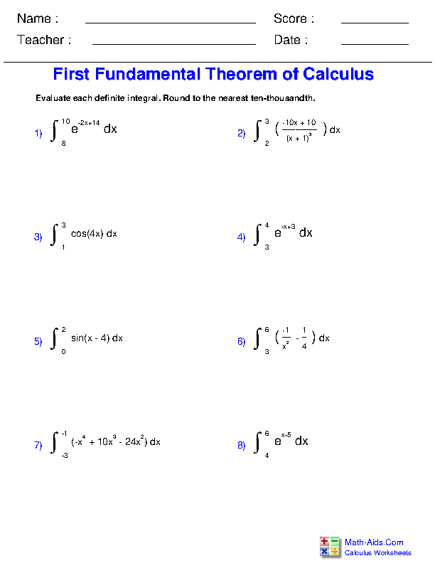 calculus practice problems