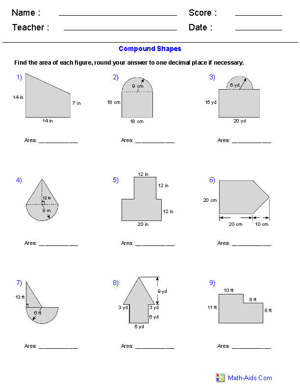 geometry-worksheets-area-worksheets