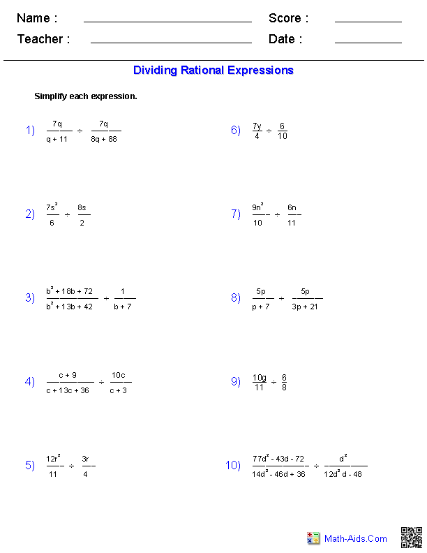 equivalent-algebraic-expressions-worksheet